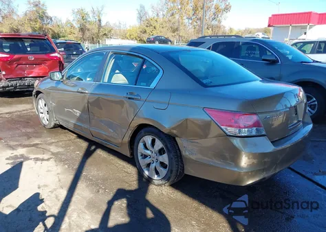 2008 Honda Accord Ex z USA, uszkodzony, nr VIN 1HGCP267X8A089320